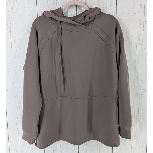 32 Degrees Tops - 32 Degrees Heat Size Large Brown Womens Pullover Active Gym Running Sweatshirt‎